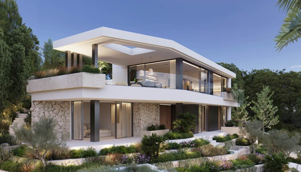 SANTA PONSA: NEWLY BUILT VILLA IN A QUIET LOCATION