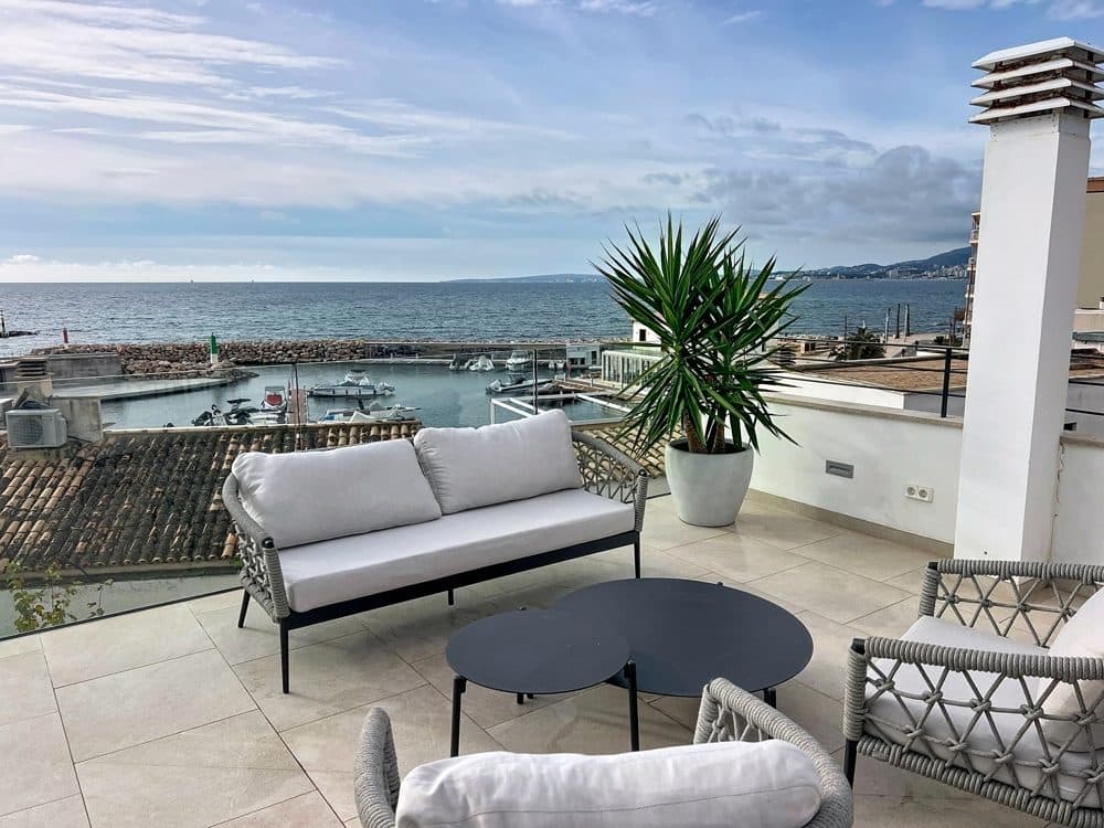 PORTIXOL / EL MOLINAR: SPACIOUS DUPLEX PENTHOUSE WITH ROOFTOP TERRACE 8