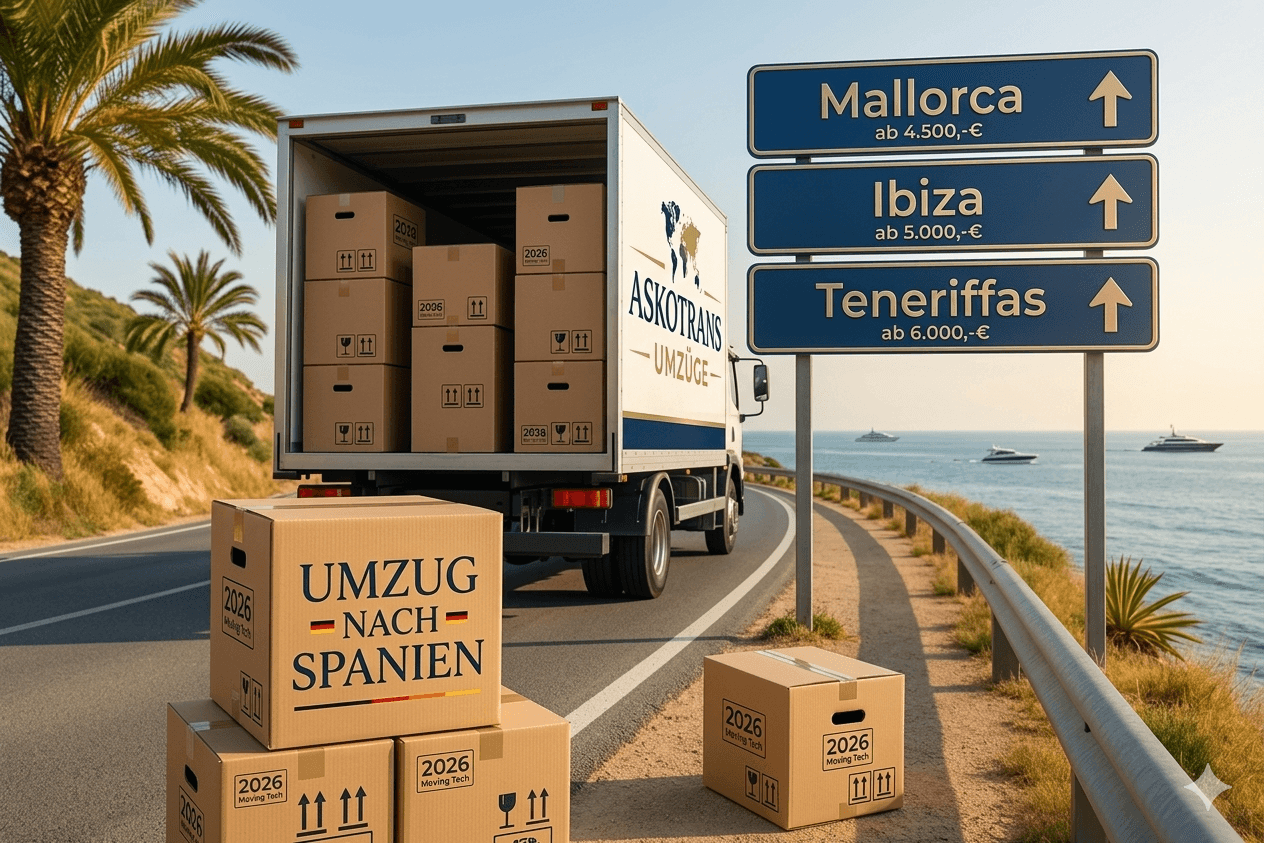 Askotrans: Umzüge Deutschland 🚚 Europa zum Festpreis