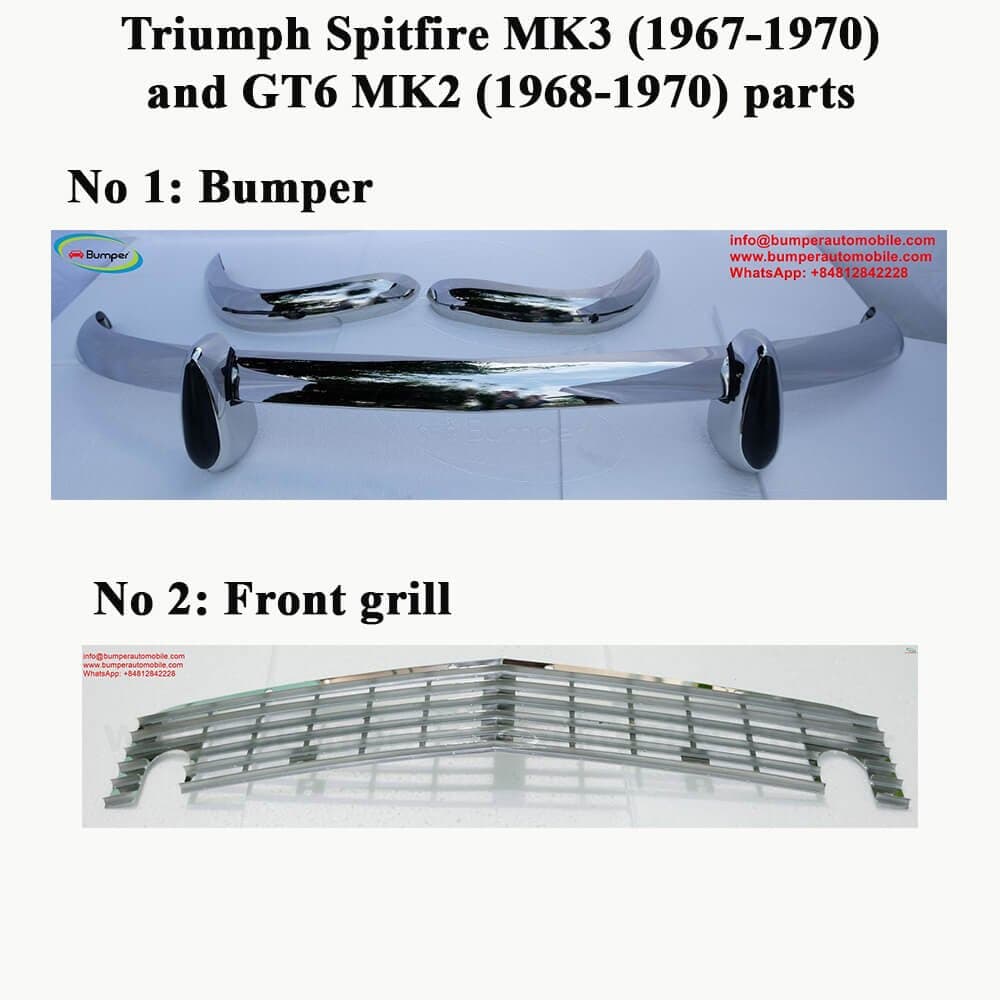 Triumph Spitfire MK3 (1967-1970) und Triumph GT6 MK2 (1968-1970)