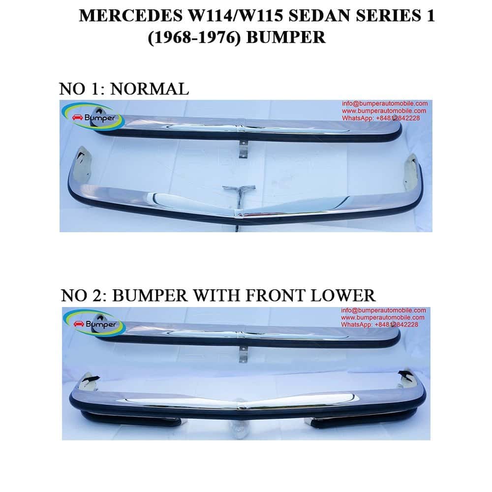 Mercedes W114 W115 Limousine/Limousine seria 1 (1968-1976)