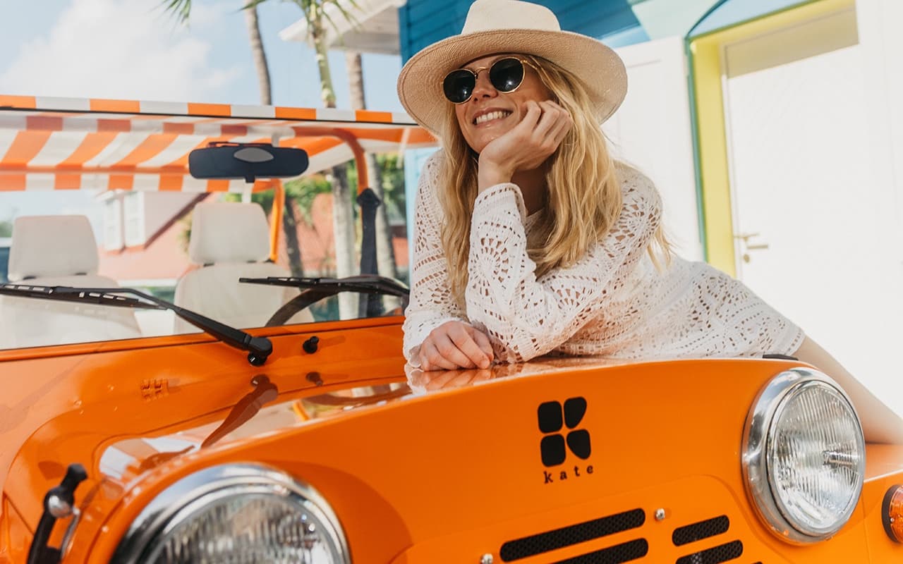 ELECTRIC BEACH CAR RENTAL - SELF-GUIDED TOUR, NO GROUP AND MULTIPLE CIRCUITS 1